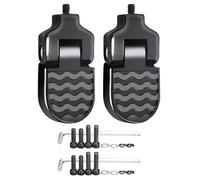 Bicycle Rear Wheel Pedal, Bicycle Foot Pegs | Aluminum Alloy Folding Bicycle Foot Pegs - Durable Bicycle Pedal Holder, Backseat Pedal Support