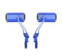 Bicycle Rearview Mirrors 2 Pack, Wide Angle HD Explosion-Proof Rotatable Aluminum Alloy Handlebar Mirror, Adjustable Cycling Safety Accessory for Road and Mountain Bikes, Fits 22.2 mm Black