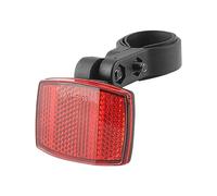 Bicycle Reflector Rear - Biking Supplies Highly Reflective Warning Sign, Adjustable Seat Post Bracket, Taillight Alternative | Safe Driving At Night, Evening Bike, Dark View Of The Aut