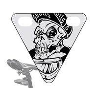 Bicycle Reflectors - Warning Sign for Biking,Decorative Triangle Plate for Family Outing Adults Touring Mountain Biking Race Commuting Kids Road Urban Cycling