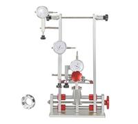 Bicycle Repair Stand with Wheel Truing and Adjustable Hub Spacing for Rim and Rotor Correction, Compatible with 16-29 in Wheels