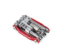 Bicycle Repair Tool, 11 in 1 Multi-Function Folding Portable Bike Maintenance Kit Includes Hex Wrenches Spoke Wrench Tire Lever for Cyclists Commuters Road Trips and Bike Enthusiasts