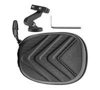 Bicycle Saddle Bag Under the Saddle, Bicycle Saddle Bags Storage, Waterproof Hard Shell Bag for Tools and Bicycle Accessories for City, Folding Bike, Mountain Bike, Travel and Commuting for Dam