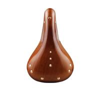 bicycle saddle Bike Saddle | Cut-Out Leather Retro Vintage Cowhide Old Style Hollow Bicycle For Man Wome Cycling In The City