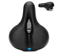 Bicycle Saddle for Orbea Rise LT, Anti-Shock Comfort Seat Bike Seat, Cushion Breathable Padded Accessory Replacement Universal,A Red