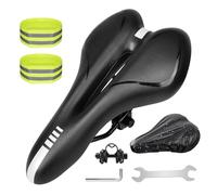 Bicycle Saddle Men's Comfortable, Gel MTB Saddle Bicycle Saddle, Ergonomic Sports Saddle for Mountain Bikes, for Women Men, Bicycle Saddles Hollow Road Bike Saddle Mountain Bike Accessories