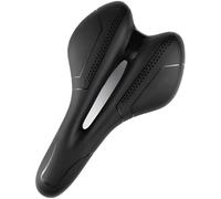 Bicycle Saddle, Mountain Bike Seat with Memory Foam, Hollow Breathable Design, Comfortable Shock Absorption, Lightweight 13.8 oz / 390 g, 11 x 6.1 in / 280 x 155 mm