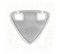 Bicycle saddle reflector, night-time signal tail light. High-visibility under-saddle reflector, compatible with saddle rails.