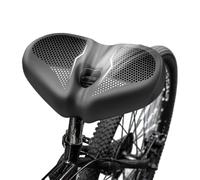 Bicycle Seat, 12.6 Inch Breathable Bicycle Saddle for Cycling, Comfort with Non-Slip, Shock-proof Design, Padded Wheel Cushion for Fitness Equipment, Men, Teenagers, Cruiser