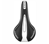Bicycle Seat Comfortable Bicycle Saddle MTB Mountain Road Bike Seat Hollow Gel Cycling Cushion Exercise For Men And Women(Type D White)