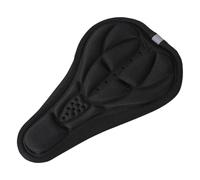 Bicycle Seat Cover - Gel Soft Bicycle Cushion Pad, Reflective Saddle Protector Without Non-Slip Saddle, Breathable Thick Road Saddle, Comfortable Mountain Equipment, Grooved Ergonomic Design