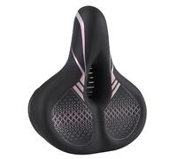 Bicycle Seat for Trek Slash/Session/Roscoe/X-Caliber | Waterproof PU Leather Comfortable Wide Saddle with Memory Foam Ergonomically Designed for Mountain Road Electric Bikes