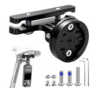 Bicycle Seat Mount Compatible with Garmin Varia RTL510, RTL515, RVR315, Radar Seatpost Bracket, Black