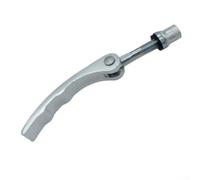 Bicycle Seat Post Clamp Quick Release Lever Aluminum Alloy for Secure Saddle Height Adjustment Compatible with M6x45 M6x55 M8x55mm Seatpost Clamps (M6*55mm)