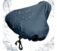Bicycle Seat Rain Cover - Waterproof Bike Seat Protector | Universall Drawstring Fit, Dustproof Outdoor Shield | Elastic Saddle Guard for Women Men Road Mountain Commuterr Bikes