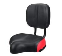 Bicycle Seat with Backrest, Oversized Comfort Bicycle Saddle