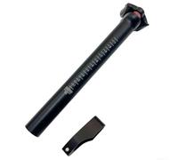 Bicycle Seatpost, Aluminum Alloy AL6061 Road Bike Teardrop Post, | 270Mm Length For Aero Bikes, Ebikes, Old School Bikes, Electric Vehicles, Black Finish