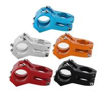 Bicycle Short Handlebar STEM Made from Strong Aluminum Alloy Material at the Standard Size of 31 8MM (Blue)