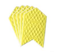 Bicycle Silica Gel Frame Protector And Chain Guard Bike Downtube Shield Prevent Stone Chips Rock Strikes Reduce Wear Two Sizes Multiple Colors Lightweight Sticker Set(Big Yellow)