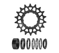 Bicycle Single Speed Freewheel | 16T/18T Wheel Modification Parts | Fixed Gear Front Sprocket - for Outdoor City Street Mountain Road Biking Adult Beginner Youth