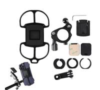 Bicycle Smartphone Holder, 360 Degree Rotatable Adjustable Universal Clamp, Mountain Bike Smartphone Holder, for Rides, Travel, Navigation, GPS Display, Video Recording, Live Streaming and