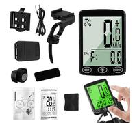 Bicycle Speedometer for Bicycle | Wireless Bike Computer Odometer Waterproof - Cycling Computer Speedometer Multifunctional Computer for Cycling