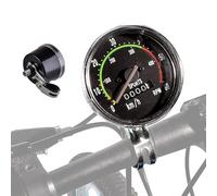 Bicycle Speedometer | Mechanical Odometer Gauge for Bicycle | Mechanical Cycling Speedometer - for Touring Motorcycle Bike Scooter Mountain Road Dirt Travel Urban Daily