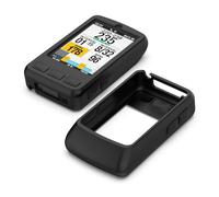Bicycle Speedometer Protective Case for Wahoo ELEMNT ROAM V3 / ROAM3 (WF156) / Bolt V3 / BOLT3 (WF157), Colorful Soft Silicone Protective Case for Cycling Computers(Black)