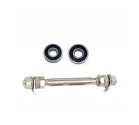 Bicycle Spindle Shift Shaft Lever Bicycle Front/Rear Wheel Hub Axle Cycling Accessories with 2 Bearings Mountain Bike Axle