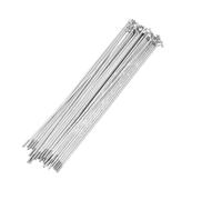 Bicycle Spoke Kit 14G 235mm 240mm 245mm 250mm 255mm Length Bicycle Spokes with Nipples Carbon Steel Black 36pcs(255MM-36Pcs-14G)
