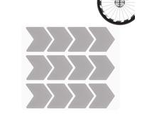Bicycle Spoke Reflectors Bicycle Tire Reflective Tapes Reflective Tape for Bicycle Rims for Night Trips Mountain Bike Scooter Motorcycle