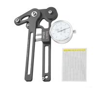 Bicycle Spoke Tension Meter, Metal Spoke Tensiometer Measurement Tool Gauge for 26/27.5Inch 700C and 29Inch Bicycle Wheels(Black mechanical watch)