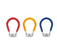 Bicycle Spoke Wrench Bike Wheel Spokes Key Repair Kit Spanner Steel Wire Adjusting Tools Colorful 3PCS,Bike Accessory