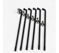 Bicycle Spokes, Electric Bicycle 12G Spokes 2.5 mm Carbon Steel E-Bike Motorcycle with 12 pple 131-298(236 Mm.)
