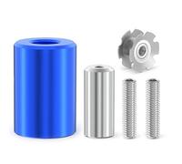 Bicycle Star Nut Adjustment Tool - Perfect Headset Installation Every Time | 1-1/8 Inch High Performance Star Nut Mounting Device with Replacement Screws | Professional Bicycle Mechanic for Home