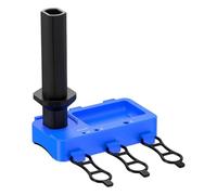 Bicycle Steerer Storage Dock - Compact Aluminium Mounting Pack, Frame Handlebar Holder, Internal Cable Duct Unit | Lightweight Metal Positioning Clamp Assembly with Precision Milling Housing