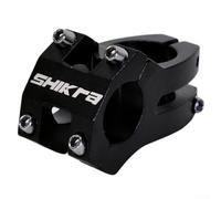 Bicycle Stem 25.4mm Clamp 35mm Length Aluminum Alloy Threadless Ahead Fork 28.6mm Hollow Design Road Bike Component For Mtb Cycling Black Red Blue Purple Gold(Black)