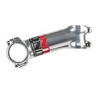Bicycle Stem 31.8 Mountain Bike Stem, 7/17/35 Degree 70-130MM Light-Weight Retro Handlebar Riser Stem for Most Bicycle, Road Bike, MTB, BMX, Cycling (Aluminum Alloy, Silver) (±17° 110MM)