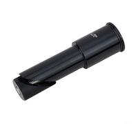 Bicycle Stem Conversion Rod For Upgrading Old Forks, 1 Inch To 1-1/8 Inch Adapter Made Of Al7075 Aluminum, Raises Height By 1 Inch, Black, 20.8 To 28.6mm(22.2 to 28.6MM)