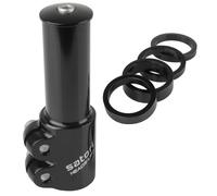 Bicycle stem riser Satori heads-up4 aluminium Ø 28.6 mm Ahead handlebar riser...