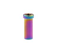 Bicycle Stem Screw, Pack Of 4 Bike Brake Bolt Lock Clamp Nuts Titanium Alloy Grade 5 Multicolor Multiple Sizes(Rainbow,15mm)