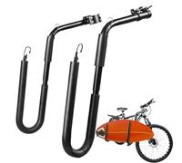 Bicycle Surf Carrier - Steel Tube Mount, Quick Release, Safe Load Distribution, Versatile Waveboard Transport Structure | for Shoreline Cruise Routes Urban Paths Seaside Pedal Transit Rapid