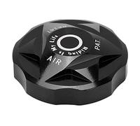 Bicycle Suspension Fork Cap, Aluminum Alloy Lightweight Durable Front Air Chamber Cover Gas Valve Protection for Mountain Bikers Road Cyclists and Commuters