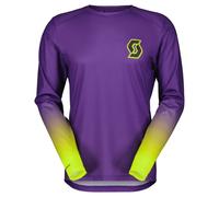 Bicycle T-shirt Scott Men's RC Progressive LS (flas purple)