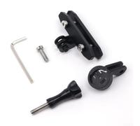 Bicycle Tail Light Mount, Aluminum Alloy Handlebar Extender Bracket, Lightweight Two-Pin Adapter for Cycling Rear Lamp Installation on Road Mountain Bike