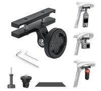 Bicycle Taillight Mount for Garmin Varia RTL510/515/RVR315/TL300 Rear Light Mount Under Bike Saddle, with Adapter Fit for Insta360 X5/X4/X3 and for GoPro 13/12/11/10/9