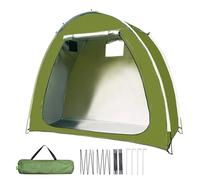 Bicycle Tent Storage - Portable Motorcycle Cover - Weatherproof Outdoor Storage Tent with Double Entry for Garden Camping Lawn