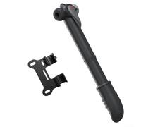 Bicycle Tire Pump 100 PSI Portable for MINI Hand Air Pump with Retractable Design for Presta Valve Road Mountain Bikes Cycling Outdoor Commute Black 24cm