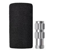Bicycle Tire Valve Inflate Tire Caps Connector Nozzle with Sponge Cover