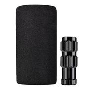 Bicycle Tire Valve Inflate Tire Caps Connector Nozzle with Sponge Cover